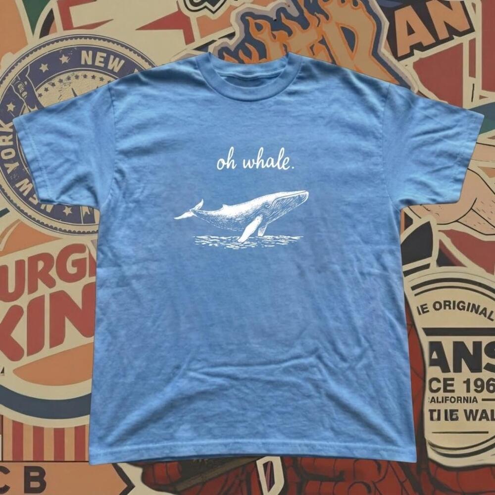 Blue Whale Graphic Tee